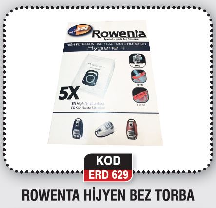 ROWENTA HİJYEN BEZ TORBA ERD 629